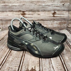 PUMA Youth Girl's 6 6C Black Athletic Running Shoes Sneakers 18934501